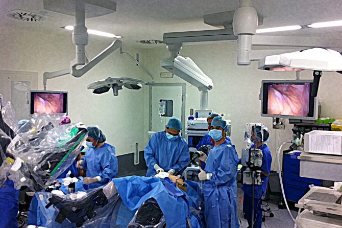 Clinica IMQ Zorrotzaurre. Nuevo Curso de Cirugia Robotica Urologica