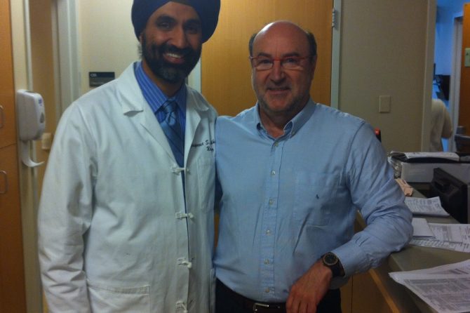 El Dr Ander Astobieta acude al Sevicio de Urología del Memorial Hospital de Nueva York