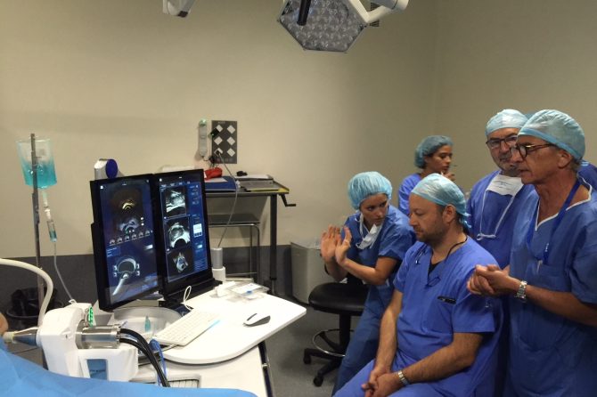 Terapia Focal del Cáncer de Próstata.HIFU Focal One en el ERUS 2015